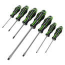Sealey Premier GripMAX&reg; Screwdriver Set 7pc - Hi-Vis Green AK4325HV