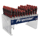 Sealey Premier GripMAX&reg; Individual Screwdrivers Countertop Display 66pc AK4369DS