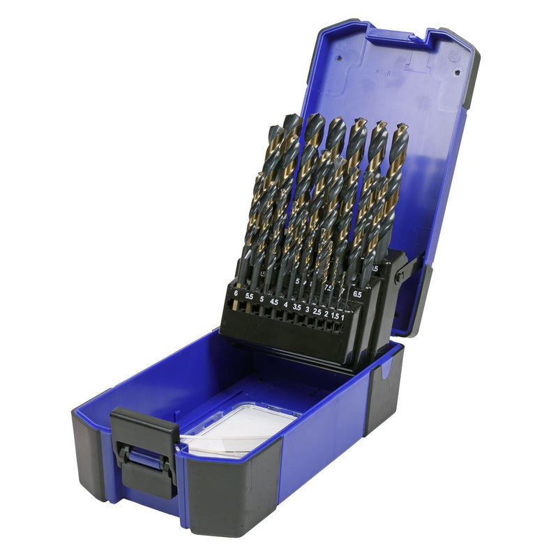 Drill Bit Set 25pc HSS Tri-Point