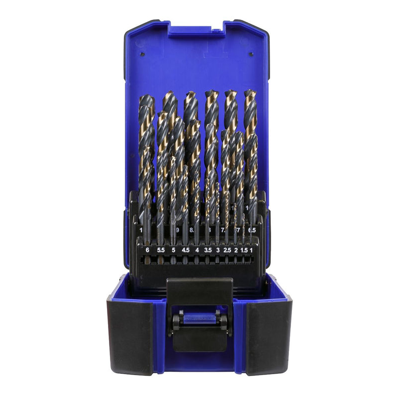 Drill Bit Set 25pc HSS Tri-Point