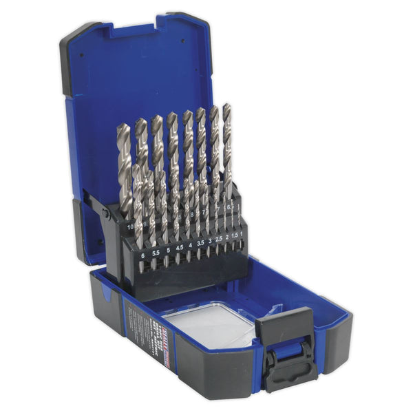 HSS Split Point Fully Ground Drill Bit Set 19pc Metric