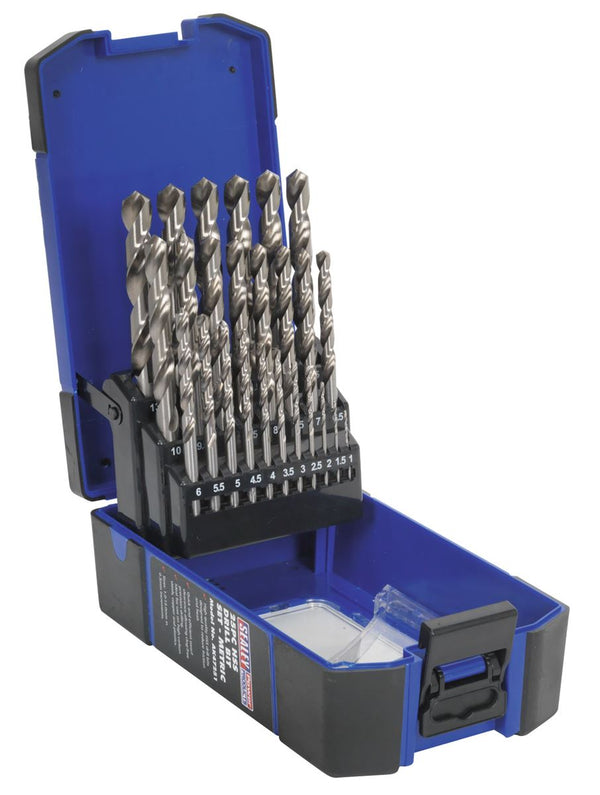 HSS Split Point Fully Ground Drill Bit Set 25pc Metric