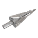 Sealey Spiral Flute HSS 4341 Step Drill Bit 4-30mm AK4748