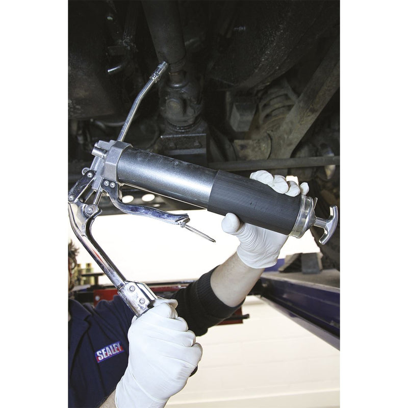 Grease Gun 2-Way Operating 3-Way Fill Heavy-Duty