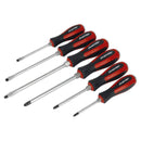 Sealey Premier Hammer-Thru Screwdriver Set 6pc AK4932