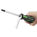 Sealey Premier Hammer-Thru Screwdriver Set 9pc - Hi-Vis Green AK4941HV