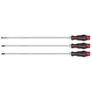 Sealey Premier Extra-Long Hammer-Thru Screwdriver Set 450mm 3pc AK4942