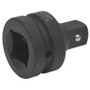 Sealey Premier Impact Adaptor 1"Sq Drive Female - 3/4"Sq Drive Male AK5405