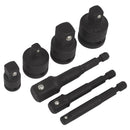 Sealey Premier Impact Socket Adaptor Set 7pc AK5522