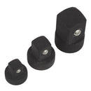 Sealey Premier Low Profile Impact Socket Adaptor Set 3pc AK5524