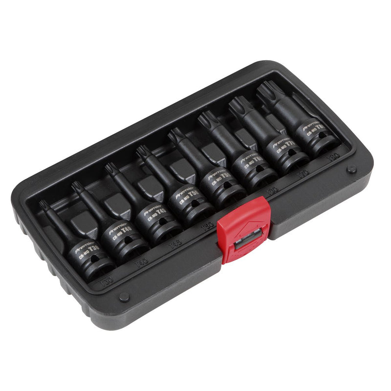 Impact TRX-Star* Socket Bit Set 8pc 1/2"Sq Drive