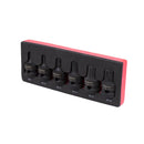 Sealey Premier Spline Impact Socket Bit Set 1/2"Sq Drive 6pc AK5608