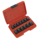 Sealey Premier Low Profile Impact Socket Set 1/2"Sq Drive 13pc AK5613LP