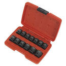 Sealey Premier Low Profile Impact Socket Set 1/2"Sq Drive 13pc AK5613LP