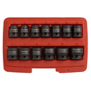 Sealey Premier Low Profile Impact Socket Set 1/2"Sq Drive 13pc AK5613LP