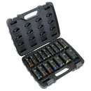 Sealey Premier Deep Impact Socket Set 1/2"Sq Drive 16pc AK5818M