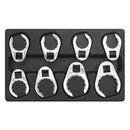 Sealey Crow's Foot Spanner Set 1/2"Sq Drive 8pc AK5981