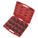Sealey Premier Crow's Foot Spanner Set 1/2"Sq Drive 14pc AK59831