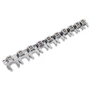 Sealey Premier Crow's Foot Open-End Spanner Set 3/8"Sq Drive 10pc AK5989