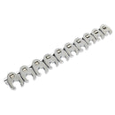 Sealey Premier Crow's Foot Spanner Set 3/8"Sq Drive 10pc AK598
