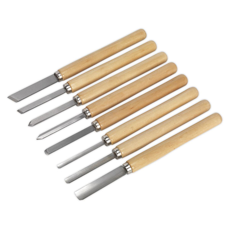 Wood Turning Chisel Set 8pc