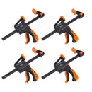 Sealey Ratchet Bar Clamp Set 150mm 4pc AK61014