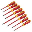 Sealey Premier Screwdriver Set 8pc - VDE Approved AK6124