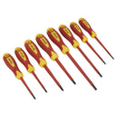 Sealey Premier Screwdriver Set 8pc - VDE Approved AK6124