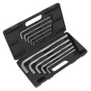 Sealey Premier Jumbo Hex Key Set 10pc AK6143