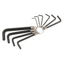 Sealey Premier Hex Key Set on Ring 10pc AK6148
