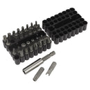 Sealey Premier Power Tool Security Bit & Magnetic Adaptor Set 33pc AK614