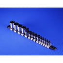 Sealey Premier Black TRX-Star* Socket Set 1/4", 3/8" & 1/2"Sq Drive E4-E24 14pc AK618B