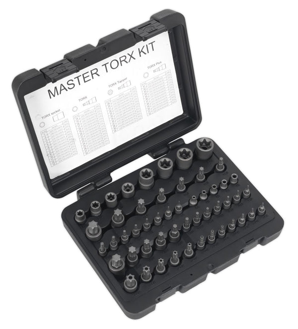 TRX-Star* Master Socket Set 52pc 1/4", 3/8" & 1/2"Sq Drive