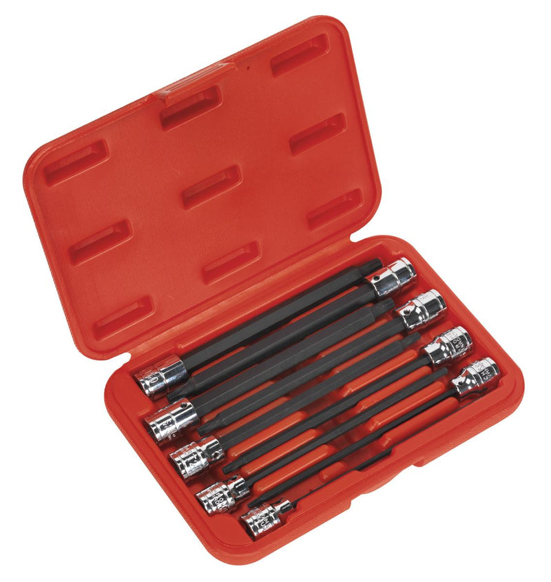 TRX-Star* Socket Bit Set 9pc 3/8"Sq Drive 150mm