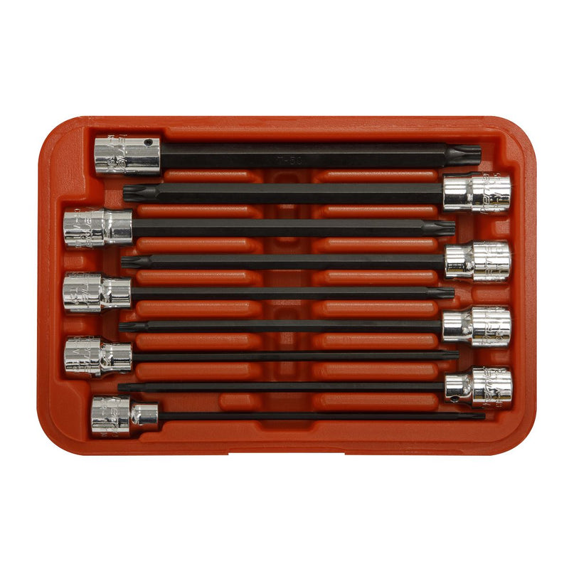 TRX-Star* Socket Bit Set 9pc 3/8"Sq Drive 150mm