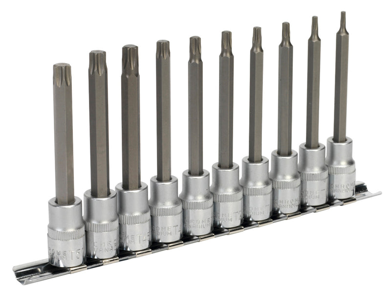 TRX-Star* Socket Bit Set 10pc 3/8"Sq Drive 95mm