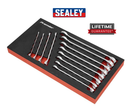 Sealey Premier Combination Spanner Set 12pc AK63012