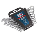 Sealey Premier Combination Spanner Set 8-19mm 8pc AK63252