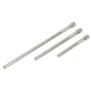 Sealey Premier Extension Bar Set 1/4"Sq Drive 3pc AK6330