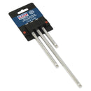 Sealey Premier Extension Bar Set 1/4"Sq Drive 3pc AK6330