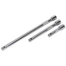 Sealey Premier Extension Bar Set 3/8"Sq Drive 3pc AK6340