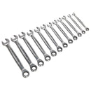 Sealey Premier Platinum Combination Ratchet Spanner Set 12pc AK63922