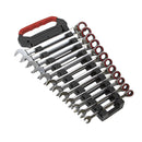 Sealey Premier Platinum Reversible Ratchet Combination Spanner Set 12pc AK63944