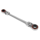 Sealey Premier Platinum 4-in-1 Flexi-Head Reversible Ratchet Ring Spanner AK63947