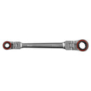 Sealey Premier Platinum 4-in-1 Flexi-Head Reversible Ratchet Ring Spanner AK63947