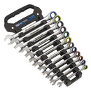 Sealey Premier Platinum Combination Ratchet Spanner Set 12pc AK63949