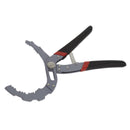 Sealey Premier Self-Adjusting Angled Oil Filter Pliers AK6421