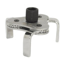 Sealey Oil Filter Claw Wrench 3/8" & 1/2"Sq Drive 63-103mm Capacity AK642