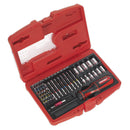 Sealey Premier Fine Tooth Ratchet Screwdriver & Accessory Set 51pc AK64903