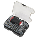 Sealey Premier Fine Tooth Stubby Ratchet Screwdriver Socket & Bit Set 24pc AK64906